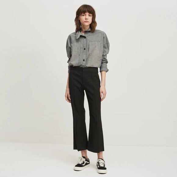 Isabel Marant "Reeve" Black Linen Pants, size 36 (fits size 2) - Picture 1 of 7